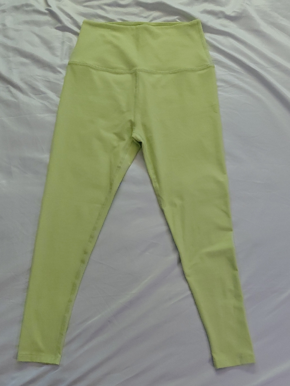 Beyond Yoga At Your Leisure Midi Leggings Lime Green Womens L